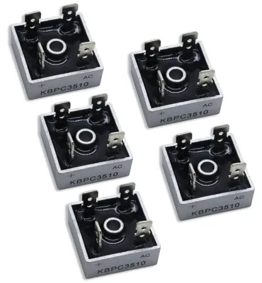 Brückengleichrichter-Set KBPC3510, 5 St., 35 A, 1000 V