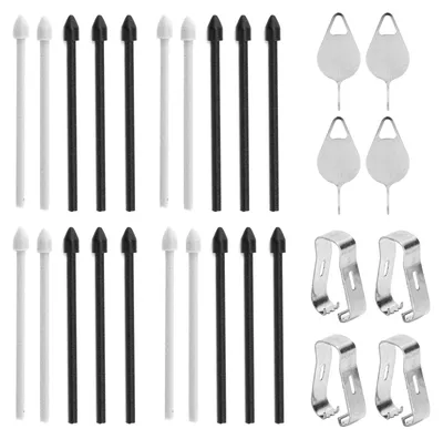 Immagine prodotto di 4 Set di punte di ricambio per penna stilo, compatibili con Samsung Note 10/Note 10 Plus, colore nero