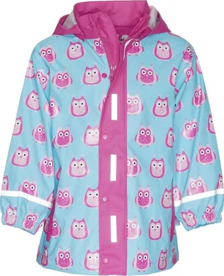 Produktbild von Regenschutzrinne Blau/rosa Mädchen Größe 98