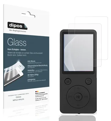 Image de 2x Protection ecrán pour Gleisa MPLE-HHL01 mat Verre souple Film Protecteur 9H dipos