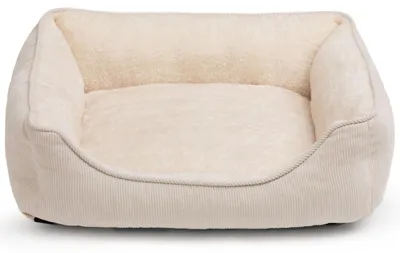 Immagine prodotto di Cuccia per gatti - Cuccia per cani piccoli - 55 x 45 x 15 cm - Peluche - Beige