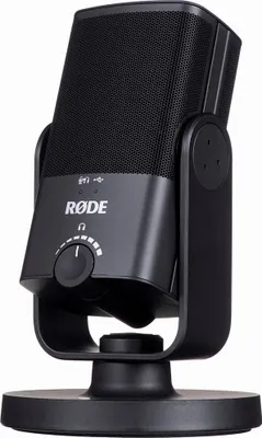 Obrázek produktu pro RØDE NT-USB mini, Stolní mikrofon, 20 - 20000 Hz, 24 bit, 48 kHz, Kabel, USB/3.5 mm