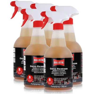 Produktbild von Ballistol Grill-Reiniger 750ml - Für Grill und Grillrost (5er Pack)