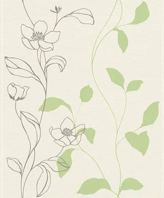 Produktbild von Rasch Selection | 804621 | Vliestapete Blumentapete | 0.53 m x 10.05 m | Weiß