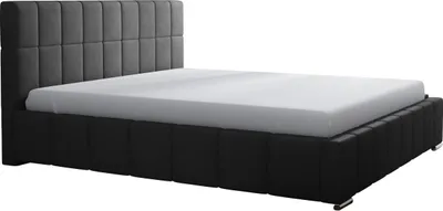Produktbild von MIRJAN24 Polsterbett mit Bettkasten Leo, Stilvoll Doppelbett, Lattenrost aus Metall ist im Bettkasten integriert (Farbe: Rico 13, Größe: 160 x 200 cm)