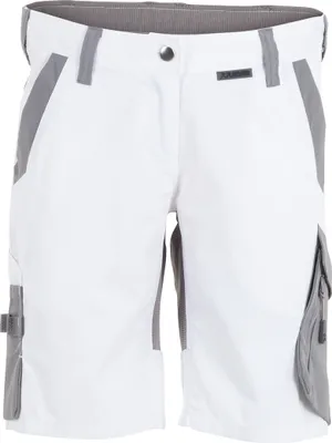 Produktbild von Planam Norit Damen Shorts weiß/zink M