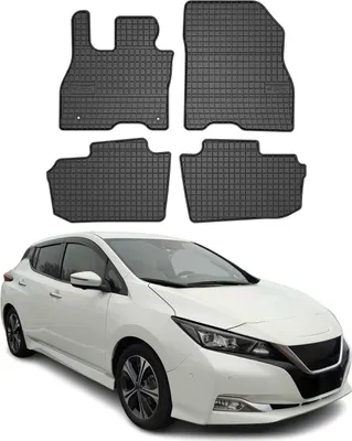 Produktbild von OMAC Gummi Fußmatten für Nissan Leaf ZE1 2017-2025 Automatten Gummi Schwarz 4tlg