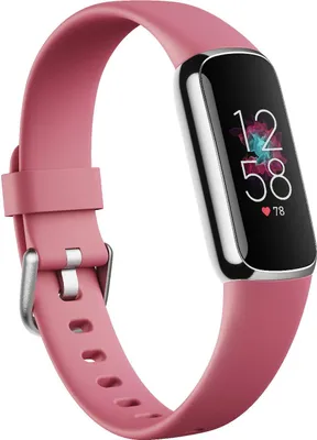 Produktbild von Fitbit Luxe - Platin - Aktivitätsmesser mit Band