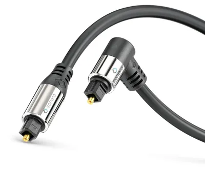 Obrázek produktu pro sonero S-OC110-010, Toslink, Samec, Toslink, Samec, 1 m, Černá