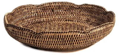 Obrázok produktu pre Okrúhly podnos z ratanu, 30 x 6 cm