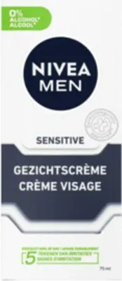 Image de Crème de Jour Sensitive NIVEA MEN Visage 75 ml - 1 pièce