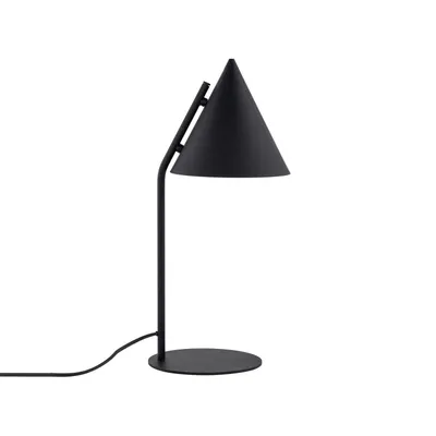 Produktbild von Schreibtischlampe Metall E27 49 cm hoch Schwarz Retro Design Tischleuchte
