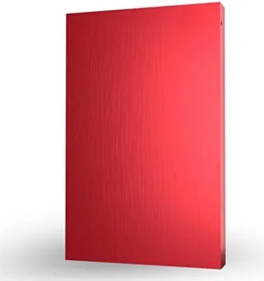 Image de Disque dur externe - 250 Go - Rouge