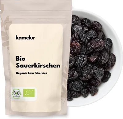 Produktbild von Kamelur® Bio Sauerkirschen getrocknet 1 kg