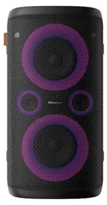 Image de Hisense Party Storm, 300 W, 50 - 60 Hz, sans fil, enceinte de fête, noir, étanche