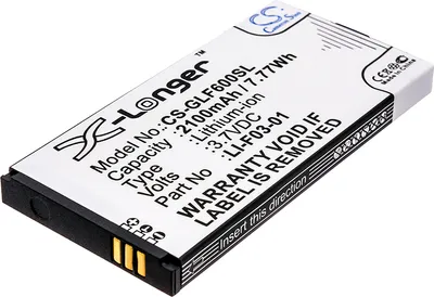 Produktbild von TECHTEK Akku Kompatibel mit [Golf Buddy] DSC-GB600, GB3-PT4, Platinum 4, PT4 Ersetzt LI-F03-01
