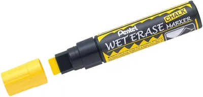 Obrázok produktu pre Kriedový popisovač Weterase 3,5-10,5 mm žltý Balenie 12 kusov