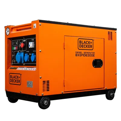Produktbild von Black & Decker BXGND6300E Stromaggregat Diesel 6300 Watt