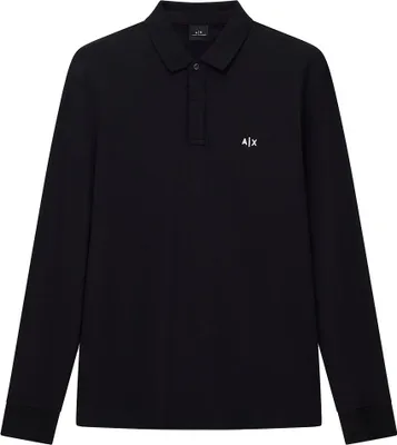 Image de Polo Armani Exchange pour homme, noir 488698 : Taille - XL Taille : XL