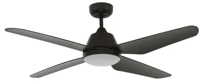 Immagine prodotto di Ventilatore da soffitto con luce LED e telecomando Airfusion Aria Nero 122 cm