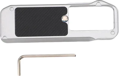 Immagine prodotto di Piastra base per cambio rapido della fotocamera, lega di alluminio, cuscinetto resistente, piastra leggera per X M5, argento