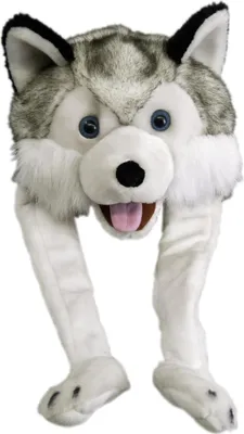 Produktbild von Husky-Plüschmütze one size