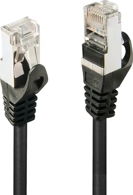 Image de Lindy 48381 Lindy Patchkabel Cat5e F/UTP schwarz 1.00m