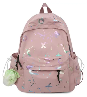 Immagine prodotto di Zaino da scuola capiente da donna, con scomparto per laptop e impermeabile, leggero