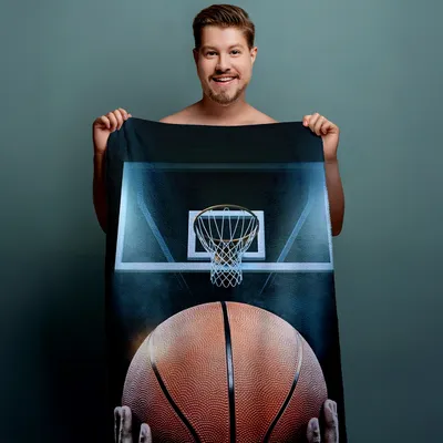 Produktbild von Jerry Fabrics Basketball Badetuch 70 x 140 cm