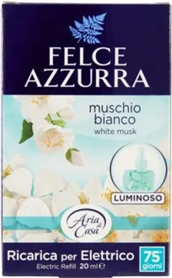 Produktbild von Felce Azzurra Weißer Moschus Elektrischer Lufterfrischer Nachfüller 20 ml