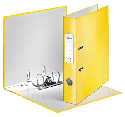 Immagine prodotto di Raccoglitore a leva Leitz 180° WOW A4 5 cm giallo