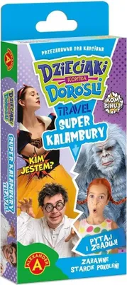 Zdjęcie produktu dla Dzieciaki Kontra Dorośli. Super Kalambury Travel