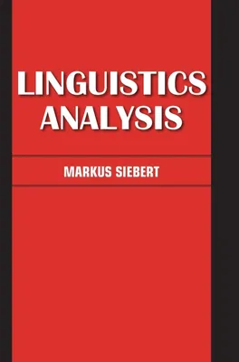 Produktbild von Linguistics Analysis