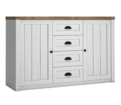Produktbild von AX LIVING Kommode mit Schubladen Palmano K4S – 130cm Andersen Kiefer