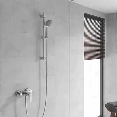 Zdjęcie produktu dla GROHE - Brauseset mit 3 Strahlarten und Stange
