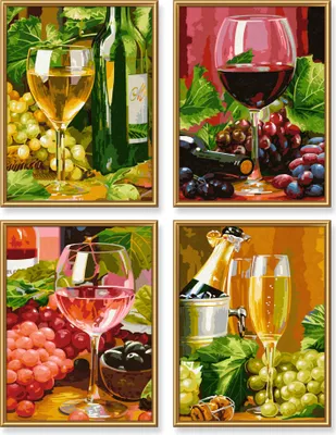 Produktbild von Noris Spiele Malen nach Zahlen - In Vino Veritas (Quattro); 609340610