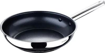 Image de Bergner Gourmet poêle 24 cm acier inoxydable Xylan