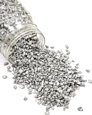 Produktbild von Dekorations Zubehör Metallic Sand grob grau - Einheitsgröße