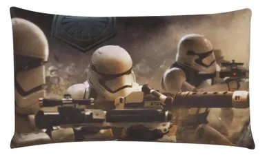 Produktbild von Star Wars Storm Trooper Kissen Dekokissen 28x10x52cm