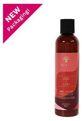 Obrázok produktu pre As I AM Long and Luxe GroYogurt kondicionér na nechanie pôsobiť 8oz