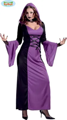 Produktbild von lila Vampir Kleid Damenkostüm Gr. L, Größe:L