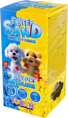 Immagine prodotto di TUBAN Fluffy Sand blu e giallo 2x70g TU3790