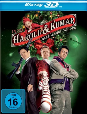 Produktbild von Harold & Kumar - Alle Jahre wieder (3D Vers.)