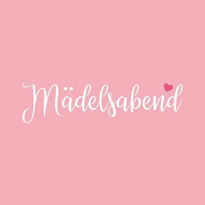 Produktbild von Braun & Company Servietten Mädelsabend 33 x 33 cm - 20er Pack