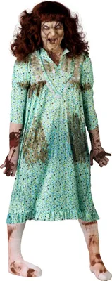 Immagine prodotto di Camicia da notte da incubo di Halloween costume da fantasma abito horror film, taglia: 42 - 44 (L) colore: verde