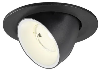 Productafbeelding van Inbouwspot Numinos Gimble S zwart/wit 4000K - 55gr