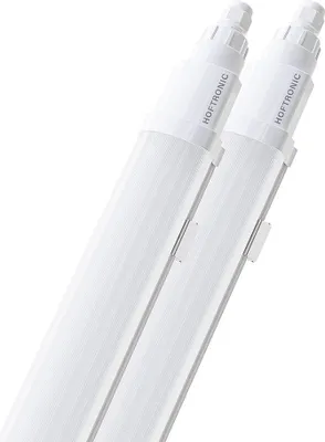 Image de HOFTRONIC - Lampe fluorescente LED 120 cm 36W 6500K IP65 blanche lot 2