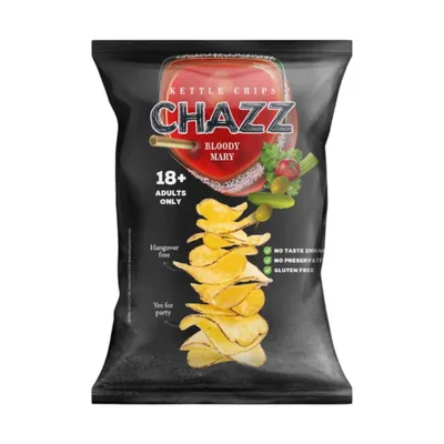 Produktbild von CHAZZ Kettle Chips Bloody Mary 90g