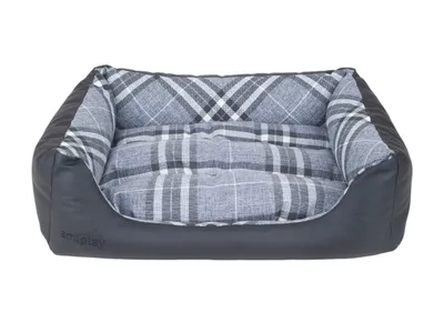 Produktbild von Hundesofa/Katzensofa ZipClean 4 in 1 KENT, Schwarz L Amiplay