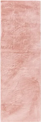 Image de Tapis en Fourrure artificielle Interiyou Fargo Rose 70 x 200 cm